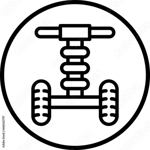 Vector Design Segway Icon Style
