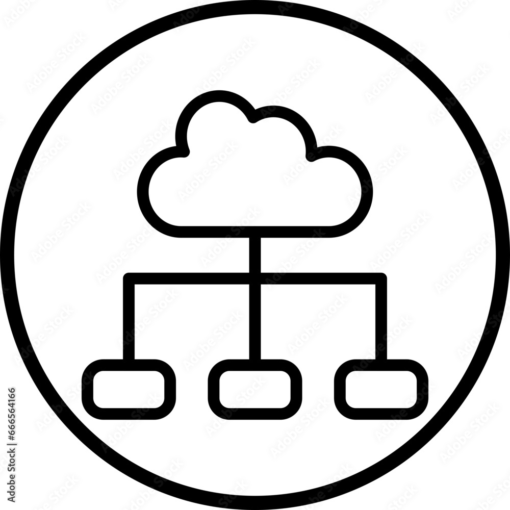 Vector Design Cloud Connection Icon Style Vector Design Cloud Connection Icon Style