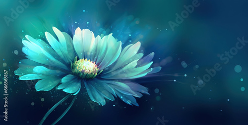 background with abstract flowers.