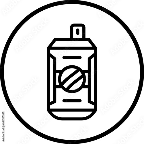 Vector Design Cola Can Icon Style