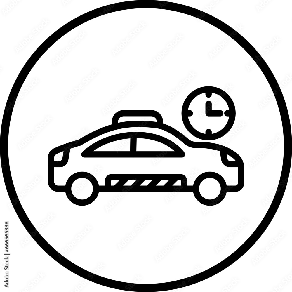 Vector Design Busy Taxi Icon Style Vector Design Busy Taxi Icon Style