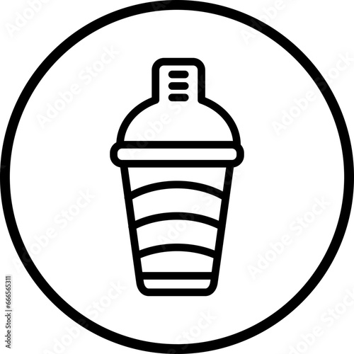 Vector Design Cocktail Shaker Icon Style
