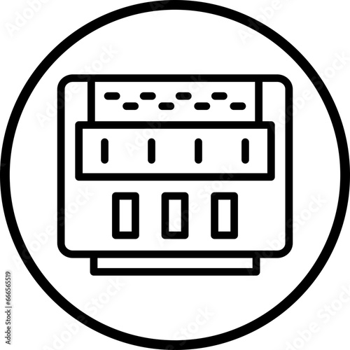 Vector Design Taxi Meter Icon Style