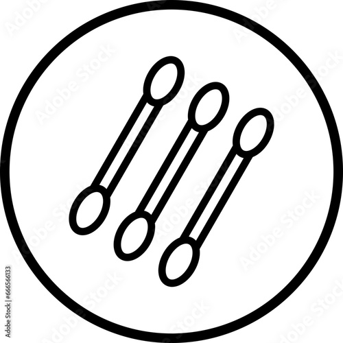 Vector Design Cotton Swabs Icon Style