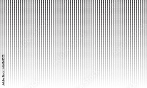 Vector Opacity Gradient Halftone Ben Day Dots Transparent Overlay Background Pattern