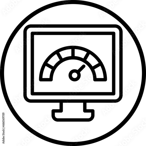 Vector Design Bandwidth Icon Style