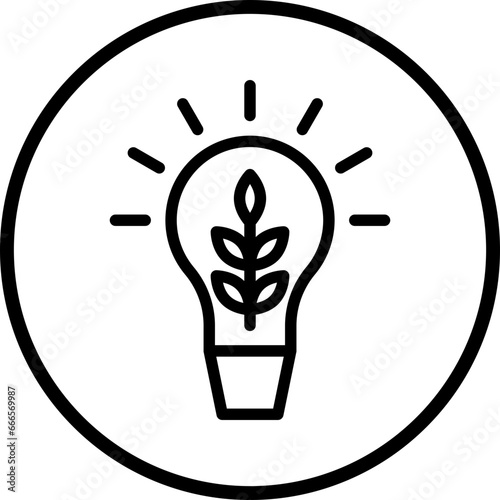 Vector Design Bioenergy Icon Style