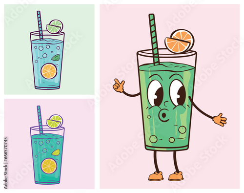 Sip & Stroll: Refreshing Summer Doodle