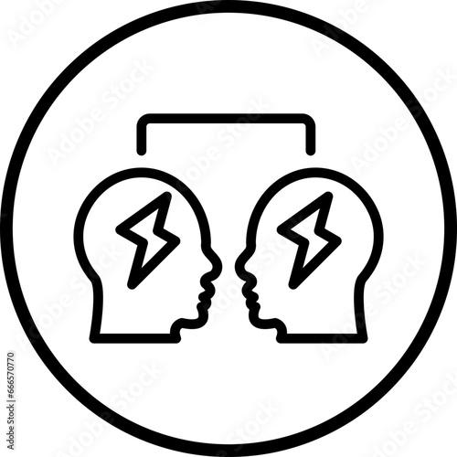 Vector Design Altercation Icon Style