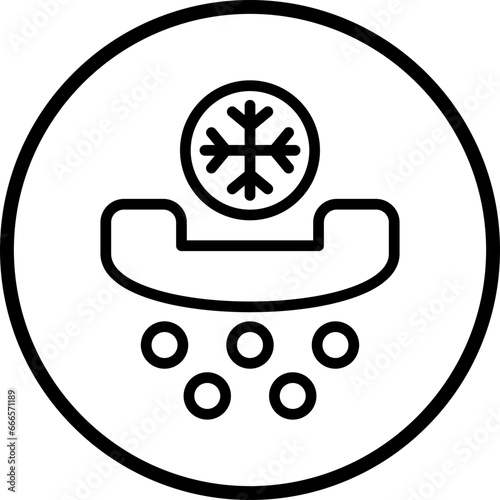 Vector Design Cold Calling Icon Style