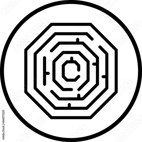 Vector Design Art Conundrum Icon Style