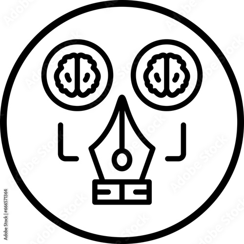 Vector Design Collaborative Design Icon Style