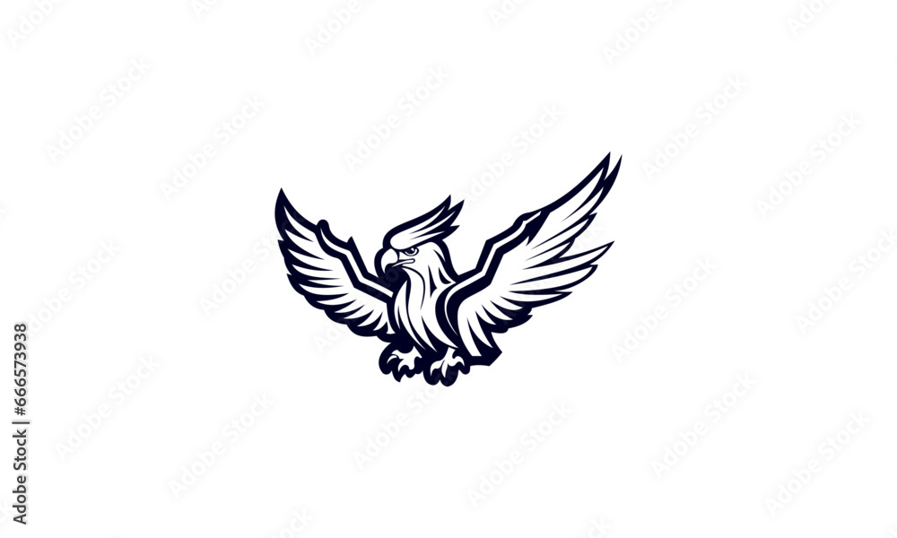 Obraz premium Eagle vector template