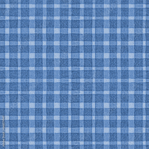 Rustic classic checkered textile effect repeat tile.indigo blue theme Texture checked pattern used for textiles..,tiles marble texture background.simple blue check texture pattern.