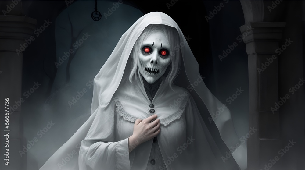 Ghost images. Ghost in old cemetery. Ghost, Spooky, Horror, Women, One Woman Only Cemetery, Characters, Costume. Illusive Keepsakes Ghost images. Ghost in old cemetery. Ghost, Spooky, Horror, Women, One Woman Only Cemetery, Characters, Costume. Illusive Keepsakes