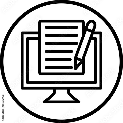 Copywriting Icon Style