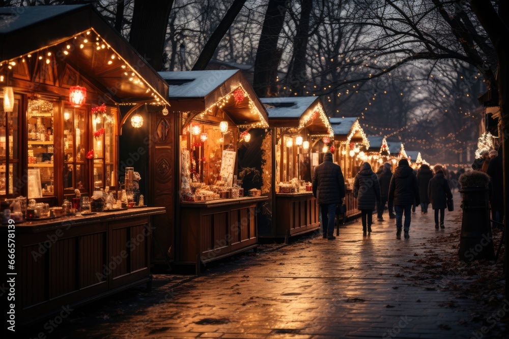 Charming Christmas market