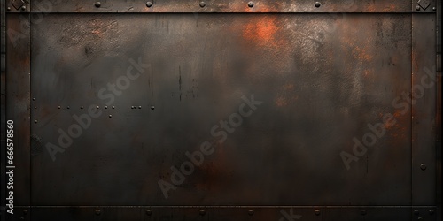 AI Generated. AI Generative. Vintage retro old metal texture surface grunge industrial mechanic decoration. Graphic Art