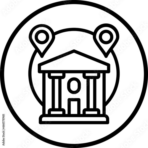 Branch Network Icon Style