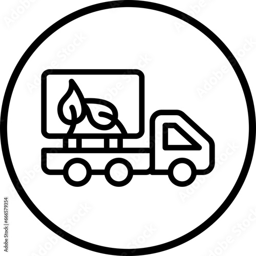 Biofuel Tank Icon Style