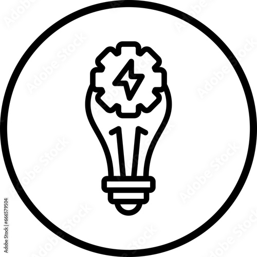 Sustainable Energy Icon Style