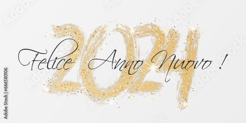 felice anno nuovo - buon anno 2024	