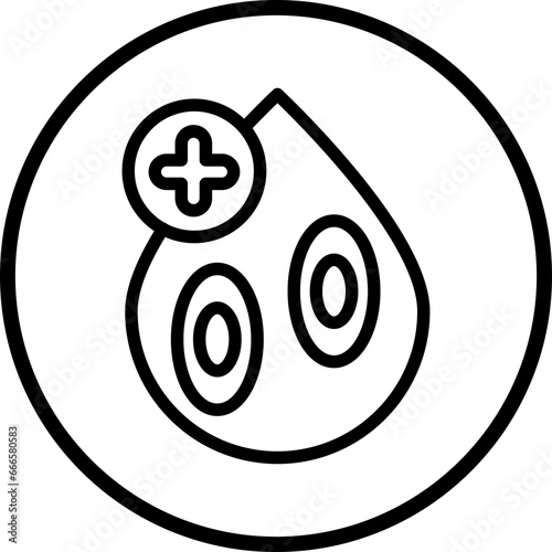Hematology Icon Style