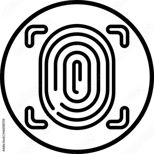 Biometrics Icon Style