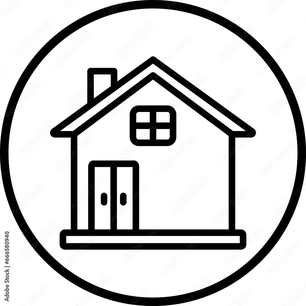 House Sitting Icon Style House Sitting Icon Style