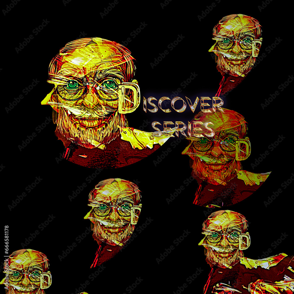 Naklejka premium Skull and crossbones! 23. of October. Iss. no. D 