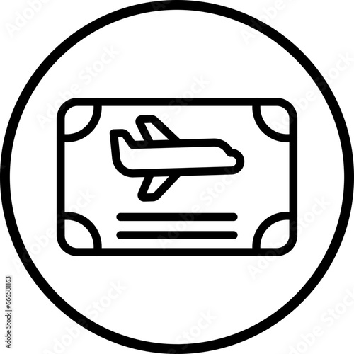 Frequent Flyer Program Icon Style