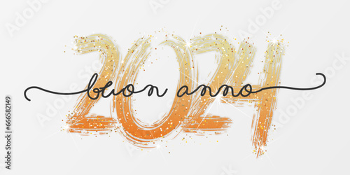 felice anno nuovo - buon anno 2024	
