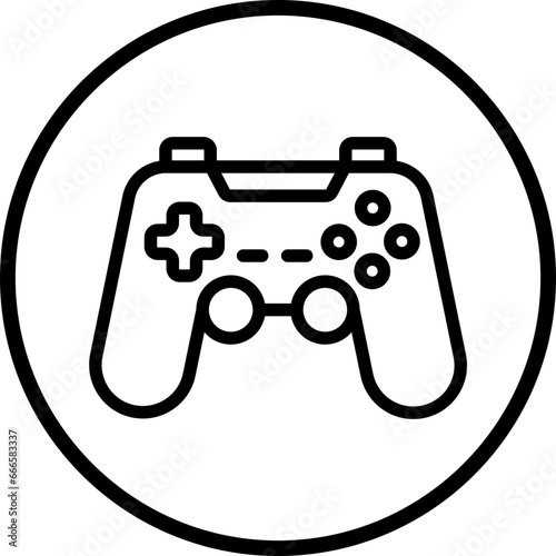 Console Game Icon Style