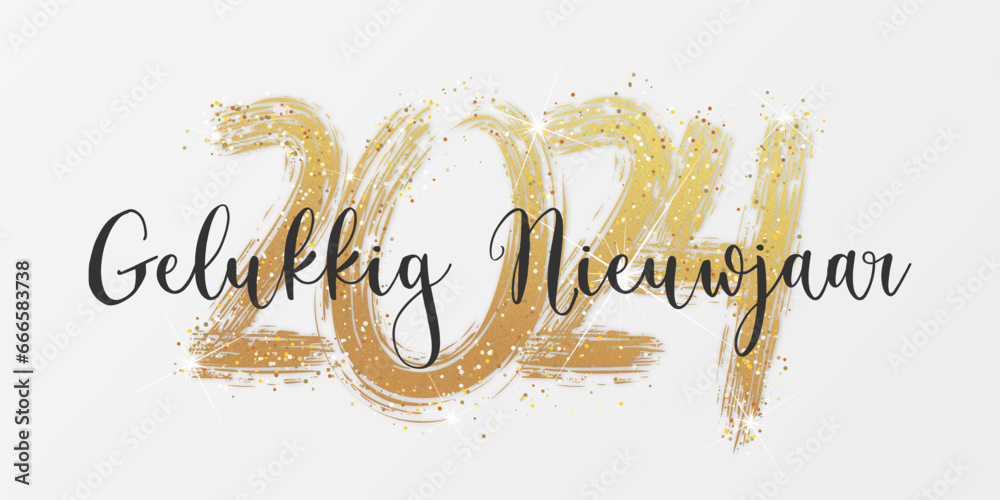 2024 - gelukkig nieuwjaar 2024
