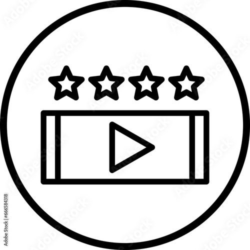 Video Review Icon Style