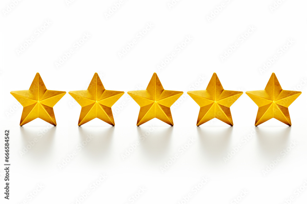 Five star, 5 Stars, Five Yellow stars isolated on copy space white background, Star rating, Customer review, Client testimonial, Star icon, Customer feedback, five star rating, Quality rating icon Five star, 5 Stars, Five Yellow stars isolated on copy space white background, Star rating, Customer review, Client testimonial, Star icon, Customer feedback, five star rating, Quality rating icon