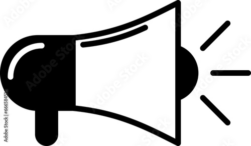 Megaphone line icon