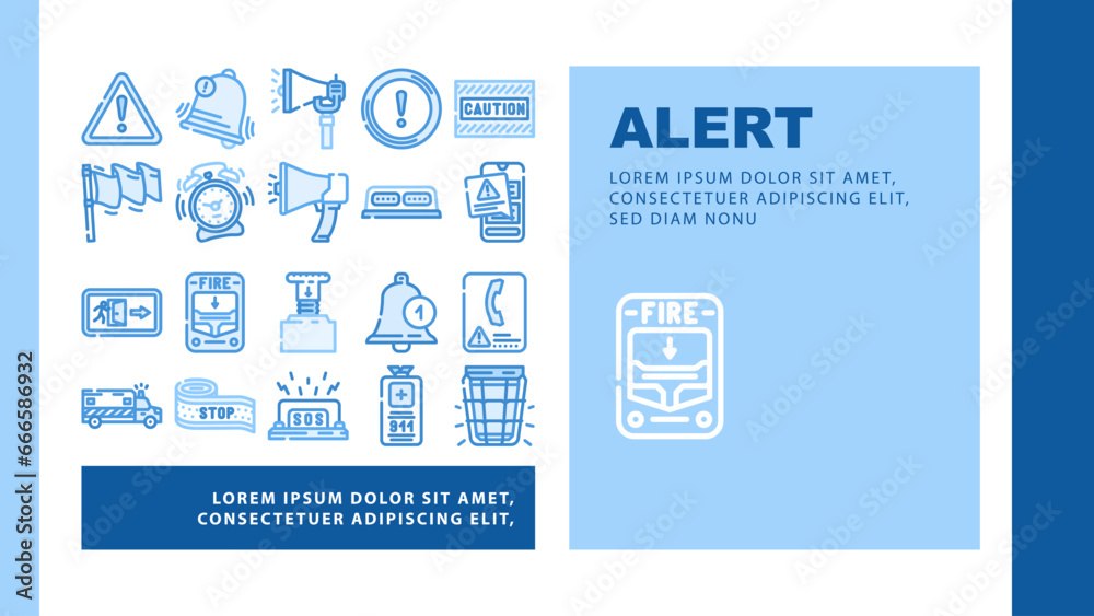 alert caution error danger landing web page vector. security attention, exclamation risk, hazard mark, triangle safety alarm problem alert caution error danger Illustration alert caution error danger landing web page vector. security attention, exclamation risk, hazard mark, triangle safety alarm problem alert caution error danger Illustration