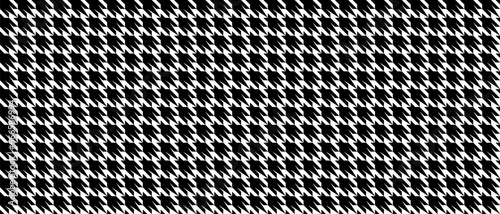 Obraz na płótnie Concept houndstooth pattern for clothes textile. seamless background w salonie