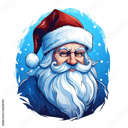 santa claus with nice beard