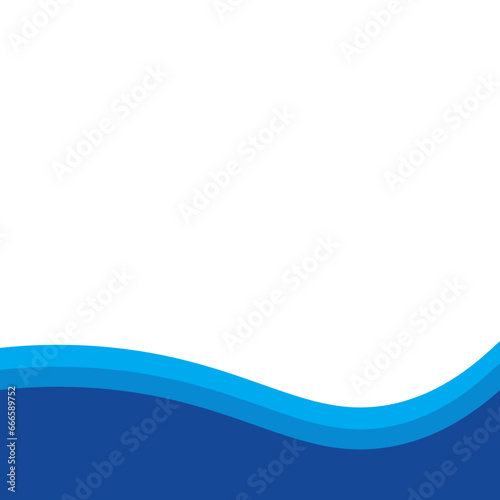 Modern Wave Footer