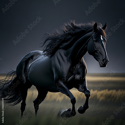 Horse photography, generative ai