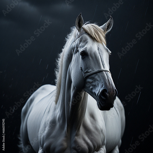 Horse photography  generative ai