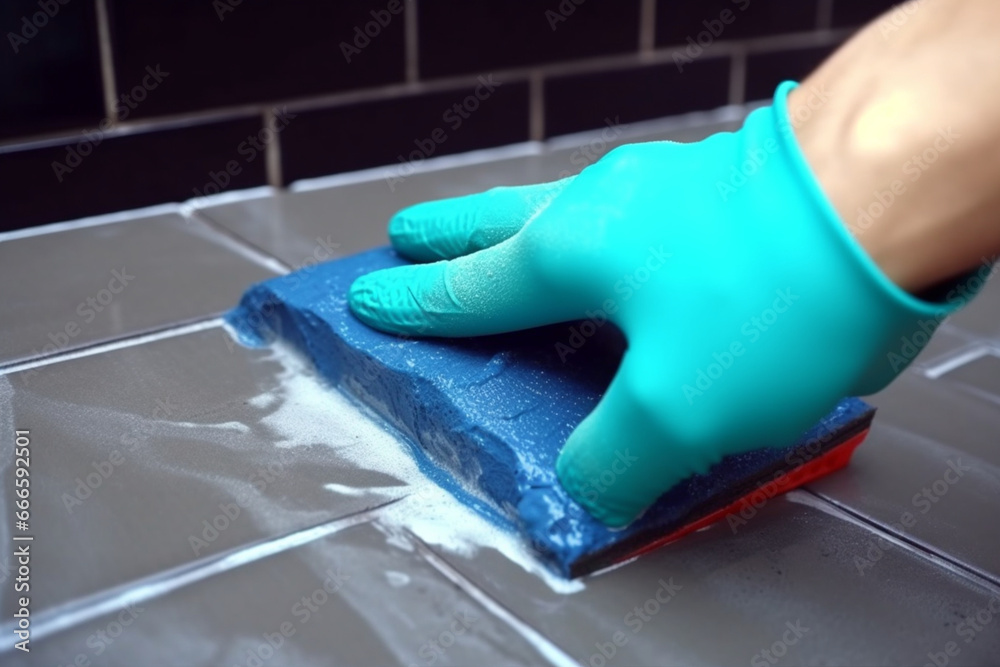 Tile grout, Construction work with ceramic tiles, Grouting, joining