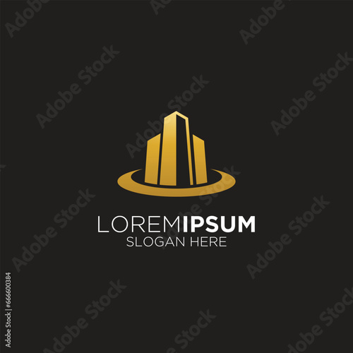 elite office startup logo design icon