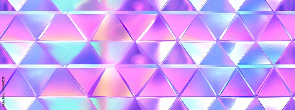 Seamless holographic iridescent silver diamond birthday background texture. Trendy reflective cyberpunk metallic mirror foil pattern rainbow prism light effect. Retro 80s vaporwave Seamless holographic iridescent silver diamond birthday background texture. Trendy reflective cyberpunk metallic mirror foil pattern rainbow prism light effect. Retro 80s vaporwave