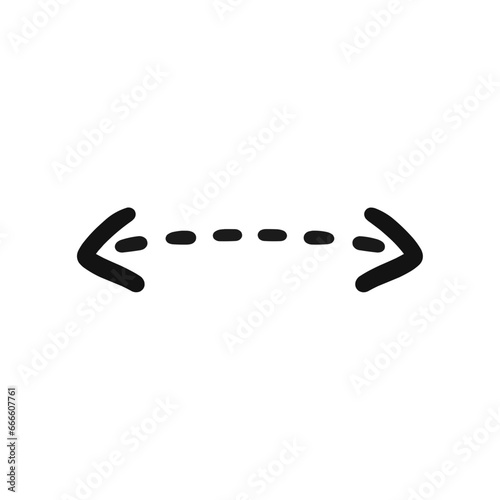 Both Side Arrow Headed