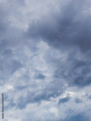 blue sky with clouds