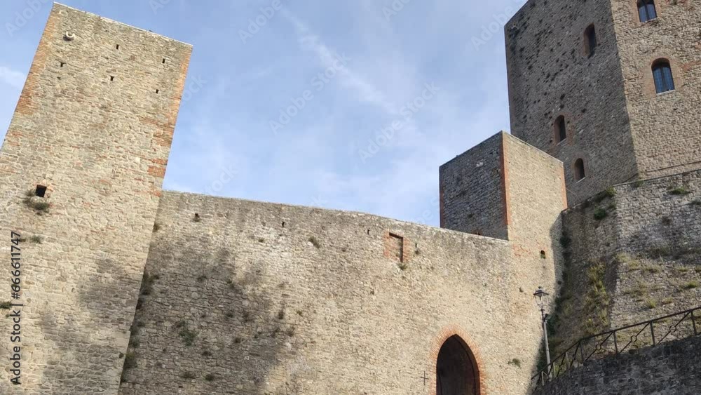 Esterno della Rocca a Montefiore Conca Esterno della Rocca a Montefiore Conca