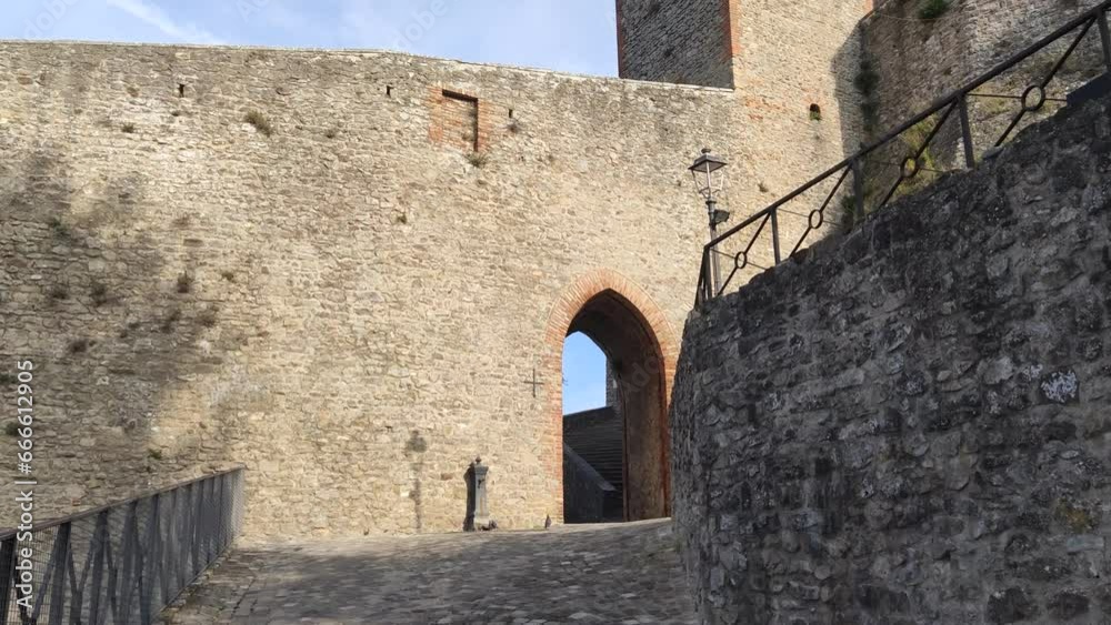 Rocca medievale a Montefiore Conca in Emilia Romagna Rocca medievale a Montefiore Conca in Emilia Romagna